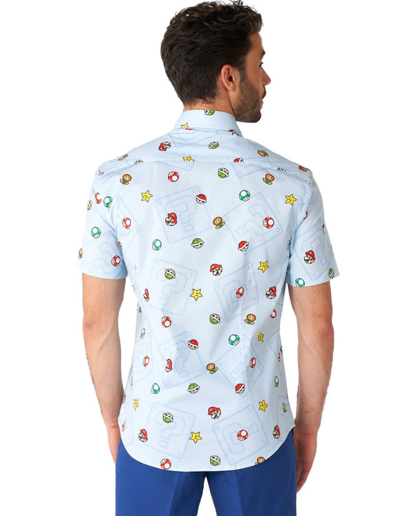 Opposuit Summer Super Mario Icons Mens Shirt