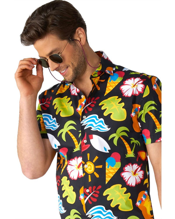 Opposuit Summer Tropical Thunder Mens Shirt