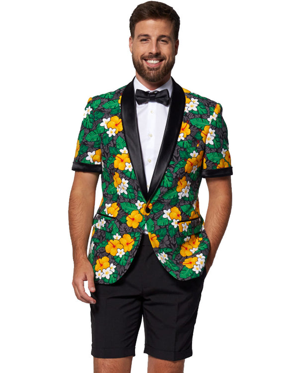 Opposuit Summer Tropical Treasure Tuxedo Premium Mens Costume