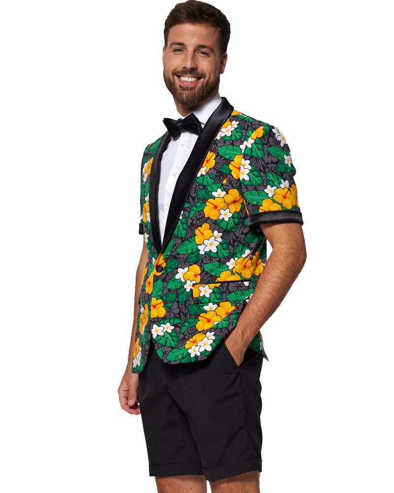 Opposuit Summer Tropical Treasure Tuxedo Premium Mens Costume