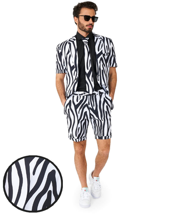 Opposuit Summer Zazzy Zebra Premium Mens Suit