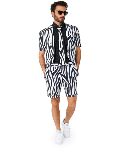 Opposuit Summer Zazzy Zebra Premium Mens Suit