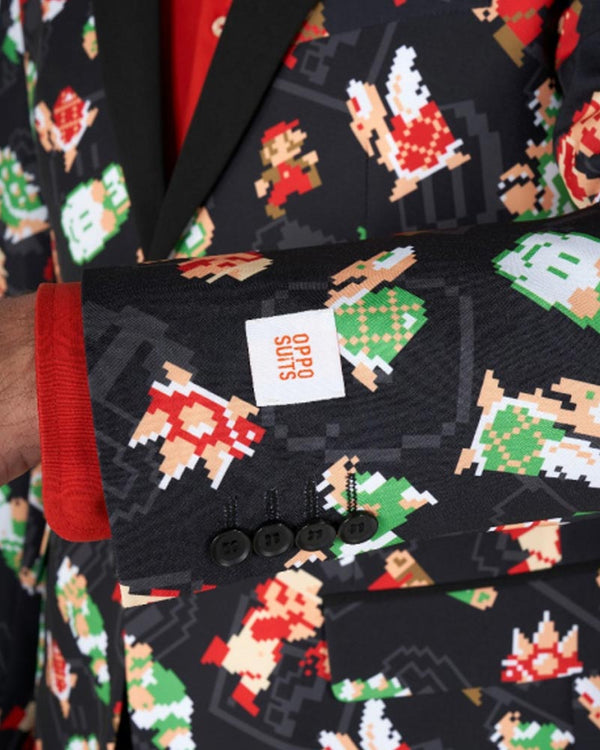 Opposuit Super Mario Bros Mens Blazer