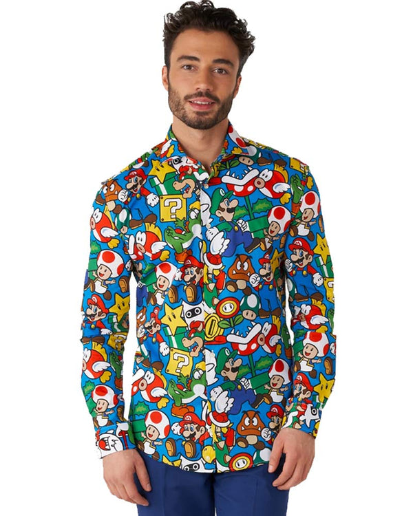 Opposuit Super Mario Mens Shirt
