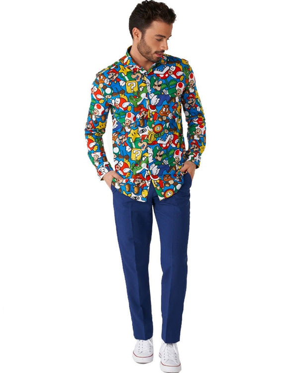 Opposuit Super Mario Mens Shirt