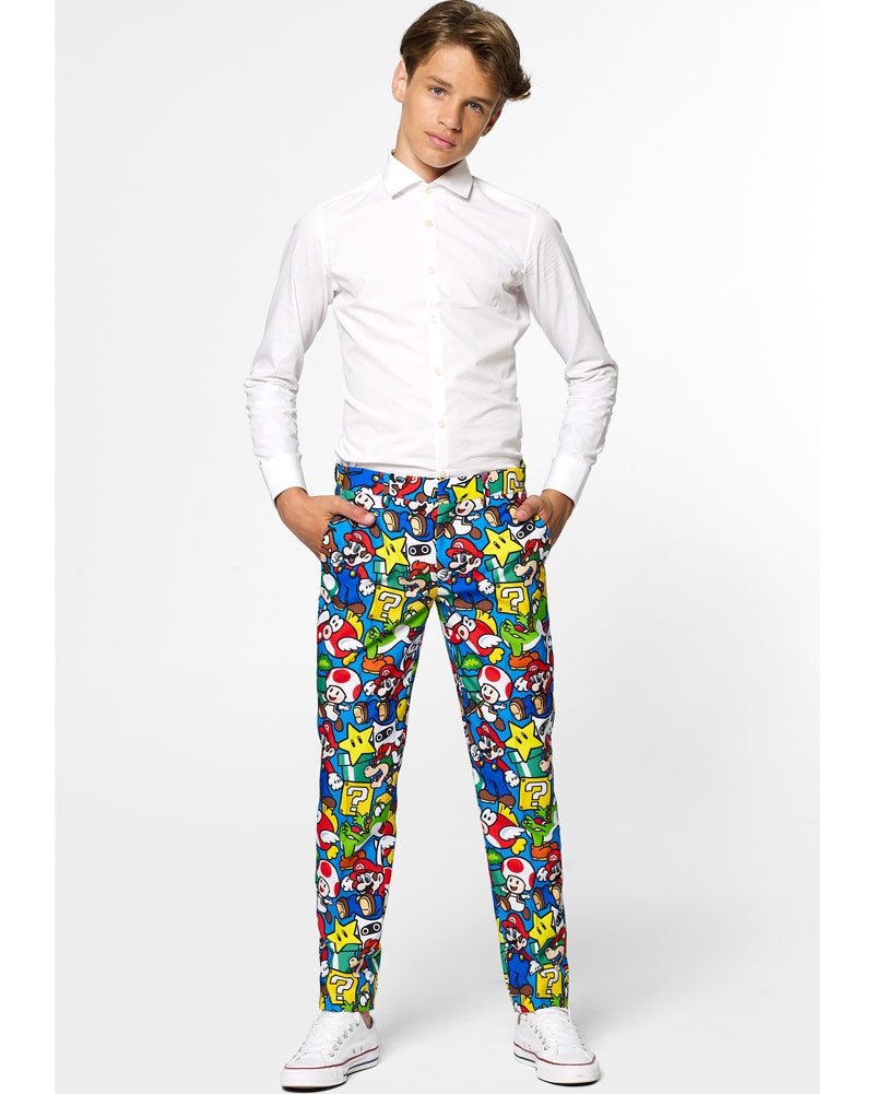Opposuit Super Mario Premium Teen Boys Costume