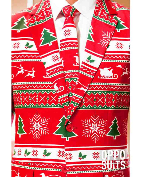 Christmas Opposuit Winter Wonderland Premium Mens Suit