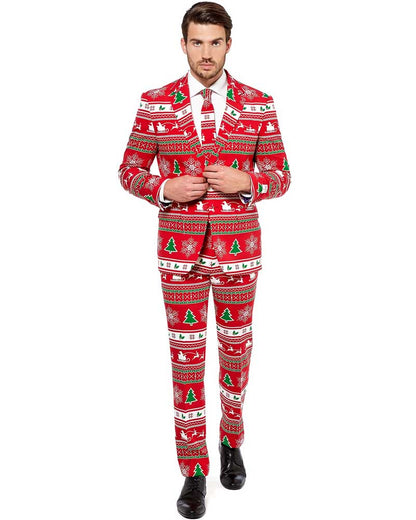 Christmas Opposuit Winter Wonderland Premium Mens Suit