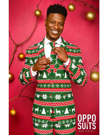 Opposuit Festive Green Premium Mens Suit