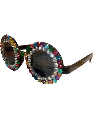 Over The Rainbow Jewelled Glasses