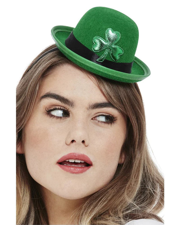Paddys Day Mini Bowler Hat