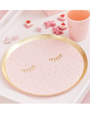 Pamper Party 21cm Round Paper Plates Pack of 8