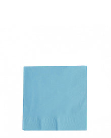 Pastel Blue Beverage Napkins Pack of 40