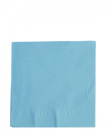 Pastel Blue Lunch Napkins Pack of 40