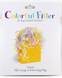 Pastel Tissue Filler or Hanging Swirl Decoration 1.2m