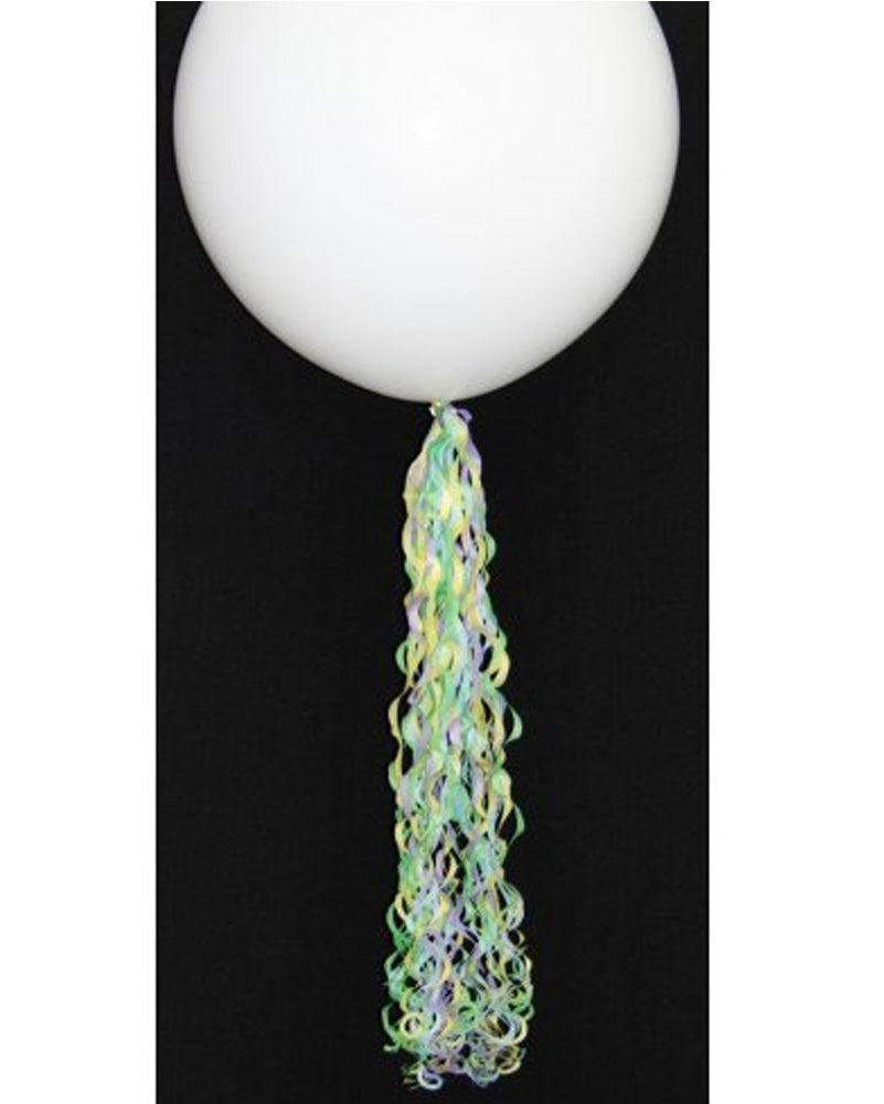 Pastel Tissue Filler or Hanging Swirl Decoration 85cm Pack of 2