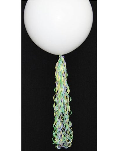 Pastel Tissue Filler or Hanging Swirl Decoration 85cm Pack of 2