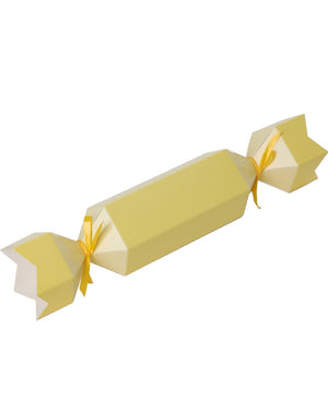 Christmas Pastel Yellow Bonbons Pack of 10