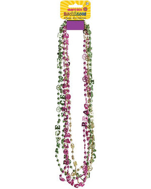 60s Peace Sign Beaded Necklaces