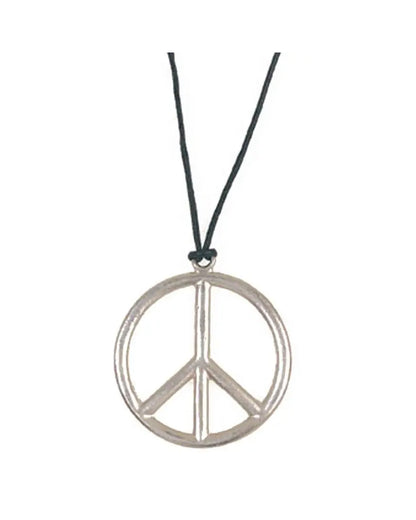 60s Peace Sign Necklace