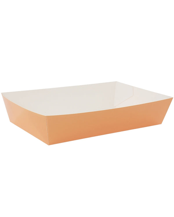 Peach Lunch Tray Pack of 10