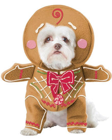 Gingerbread Pup Dog Christmas Costume