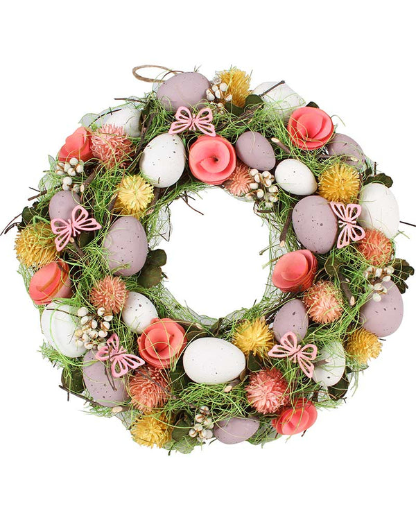 Peter Luxe Egg Wreath Large 33cm