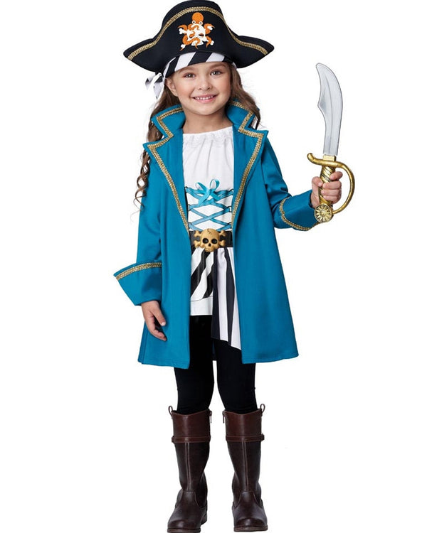 Petite Pirate Toddler Girls Costume