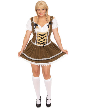 Petra Oktoberfest Dirndl Womens Plus Size Costume