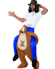 Piggyback Kangaroo Adult Costume