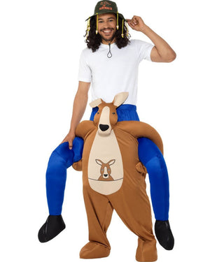 Piggyback Kangaroo Adult Costume