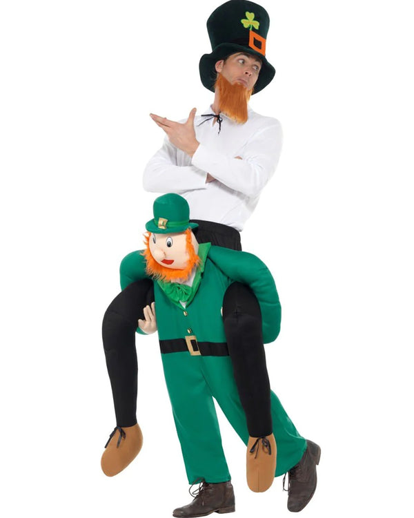 Piggyback Paddys Leprechaun Mens Costume