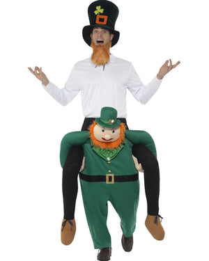 Piggyback Paddys Leprechaun Mens Costume