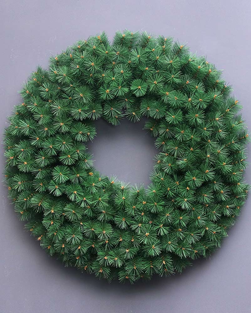 Pine Christmas 240 Branch Wreath 80cm