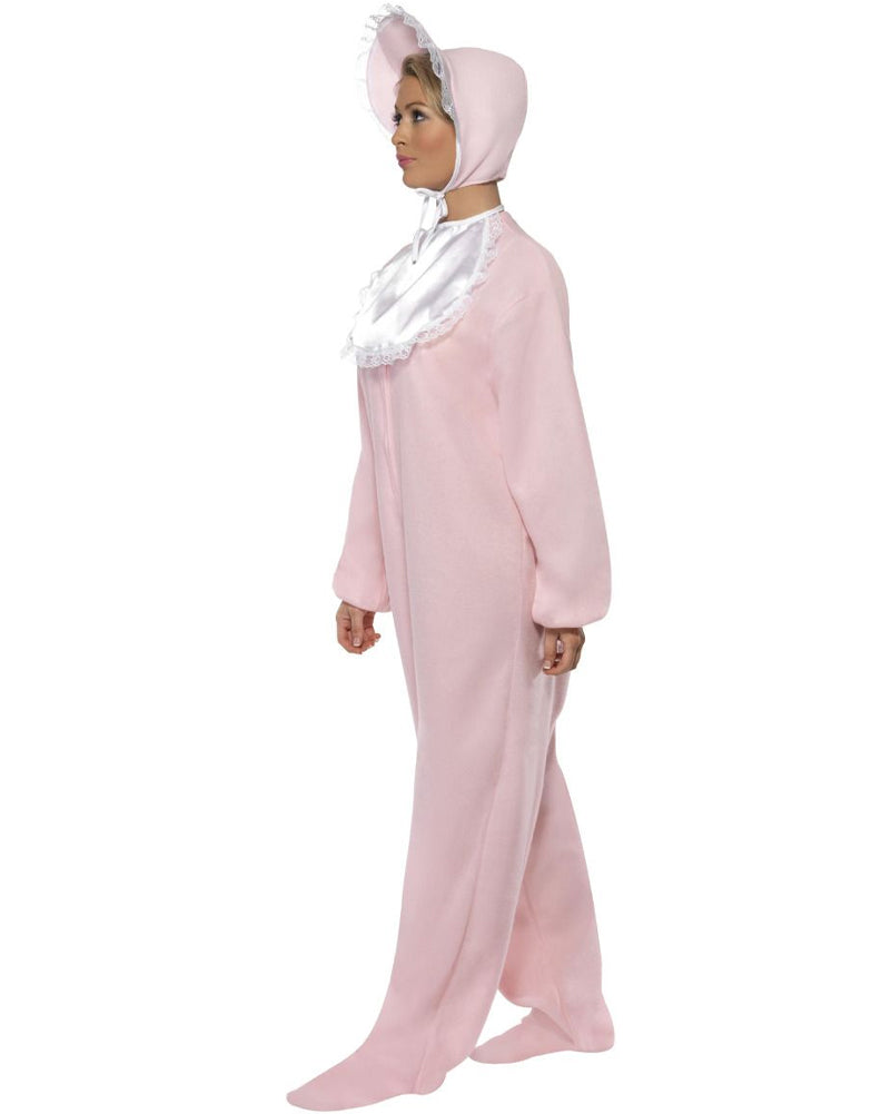 Pink Baby Girl Romper Adult Costume
