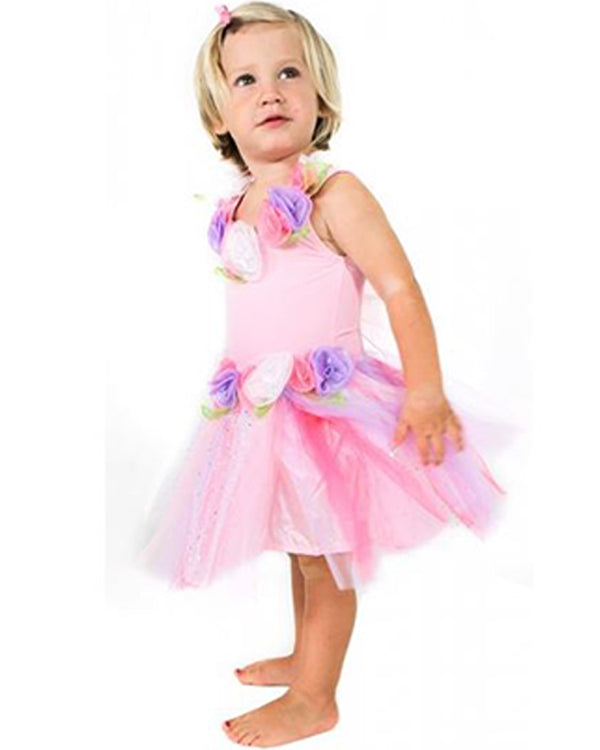 Garden Fairy Pink Girls Toddler Costume