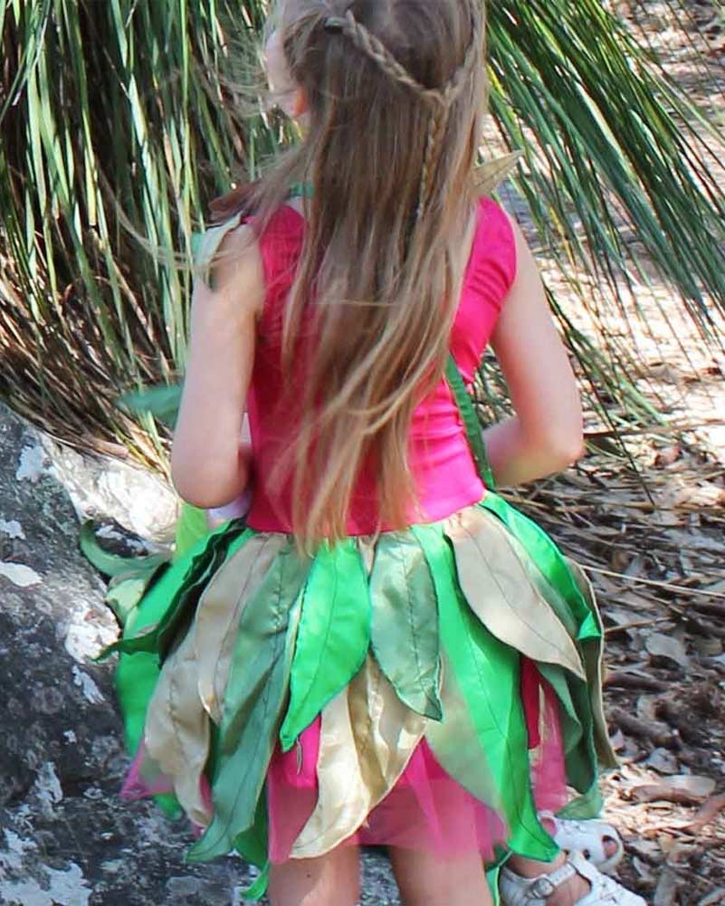 Pink Gum Blossom Dress Girls Costume