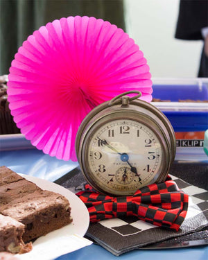 Pink Mini Fan Decorations