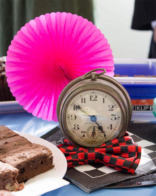 Pink Mini Fan Decorations