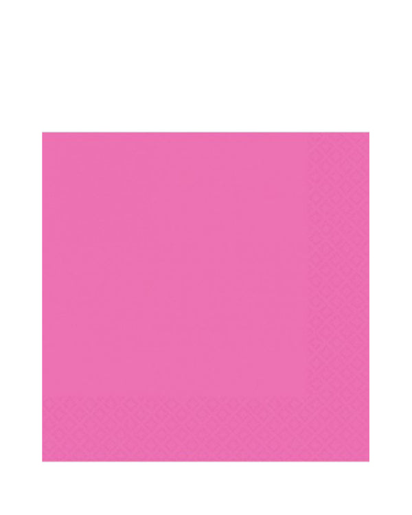 Bright Pink 2 Ply Lunch Napkins Pack of 20