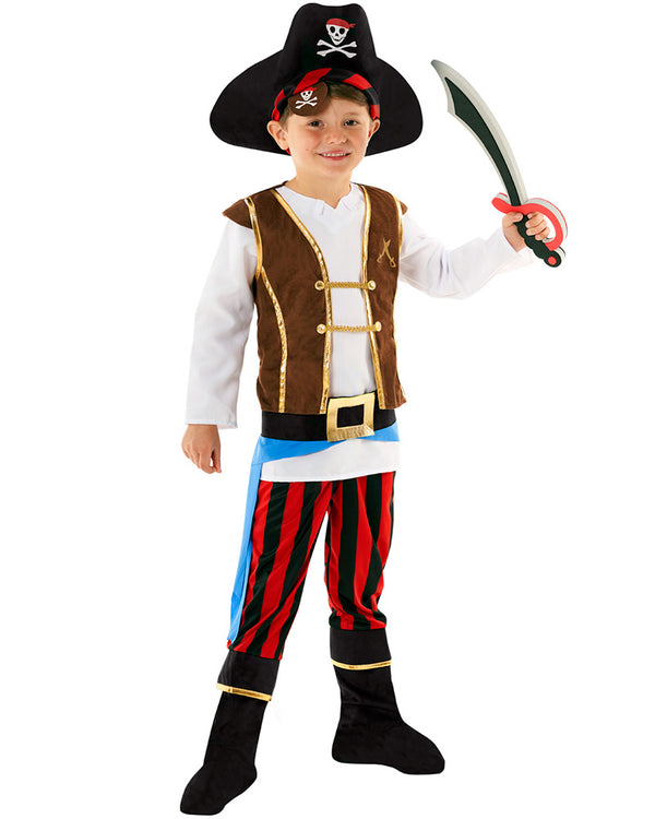 Pirate Captain Kids Costume