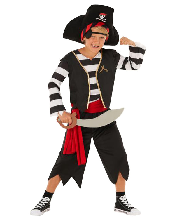 Little Pirate Deckhand Boys Costume
