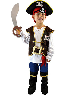Pirate Toddler and Kids Costume