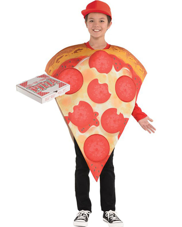 Pepperoni Pizza Slice Kids Costume