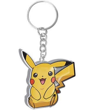 Pokemon Pikachu Metal Fill Key Ring