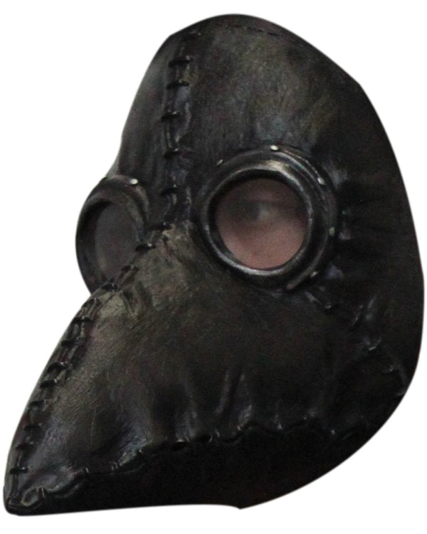 Plague Doctor Black Deluxe Mask