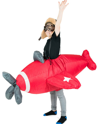 Plane Inflatable Kids Costume
