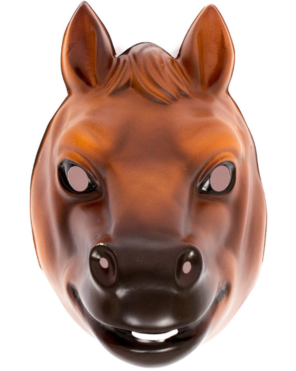 Plastic Horse Half Mask