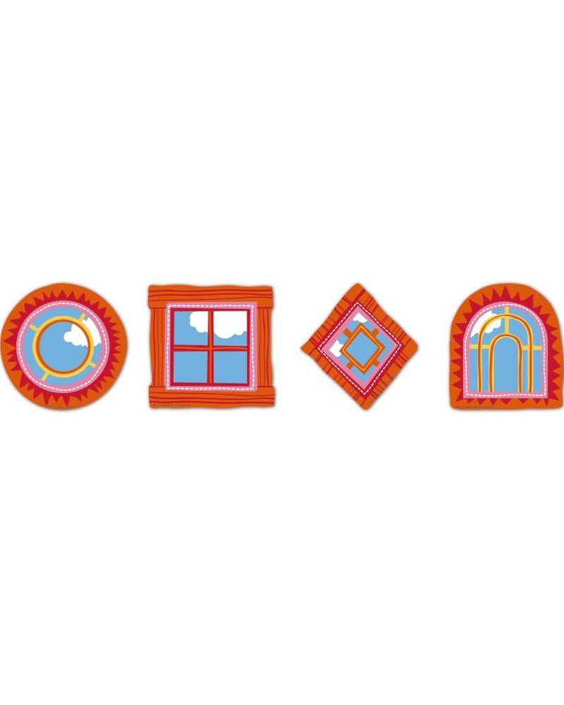 Play School Window Cutouts Pack of 4