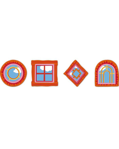 Play School Window Cutouts Pack of 4